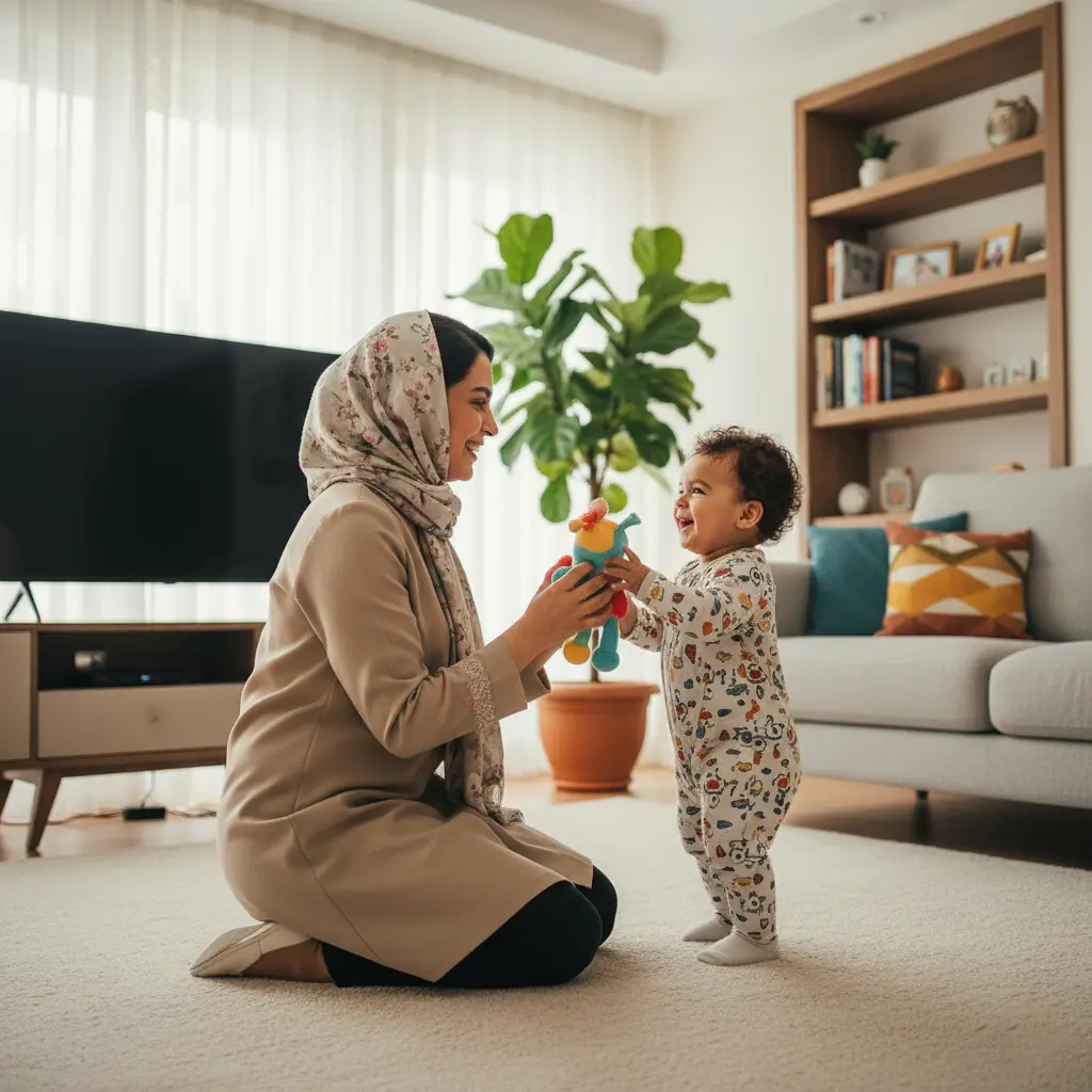 تصویر خدمات پرستاری از کودک در منزل در اصفهان نوین درمان