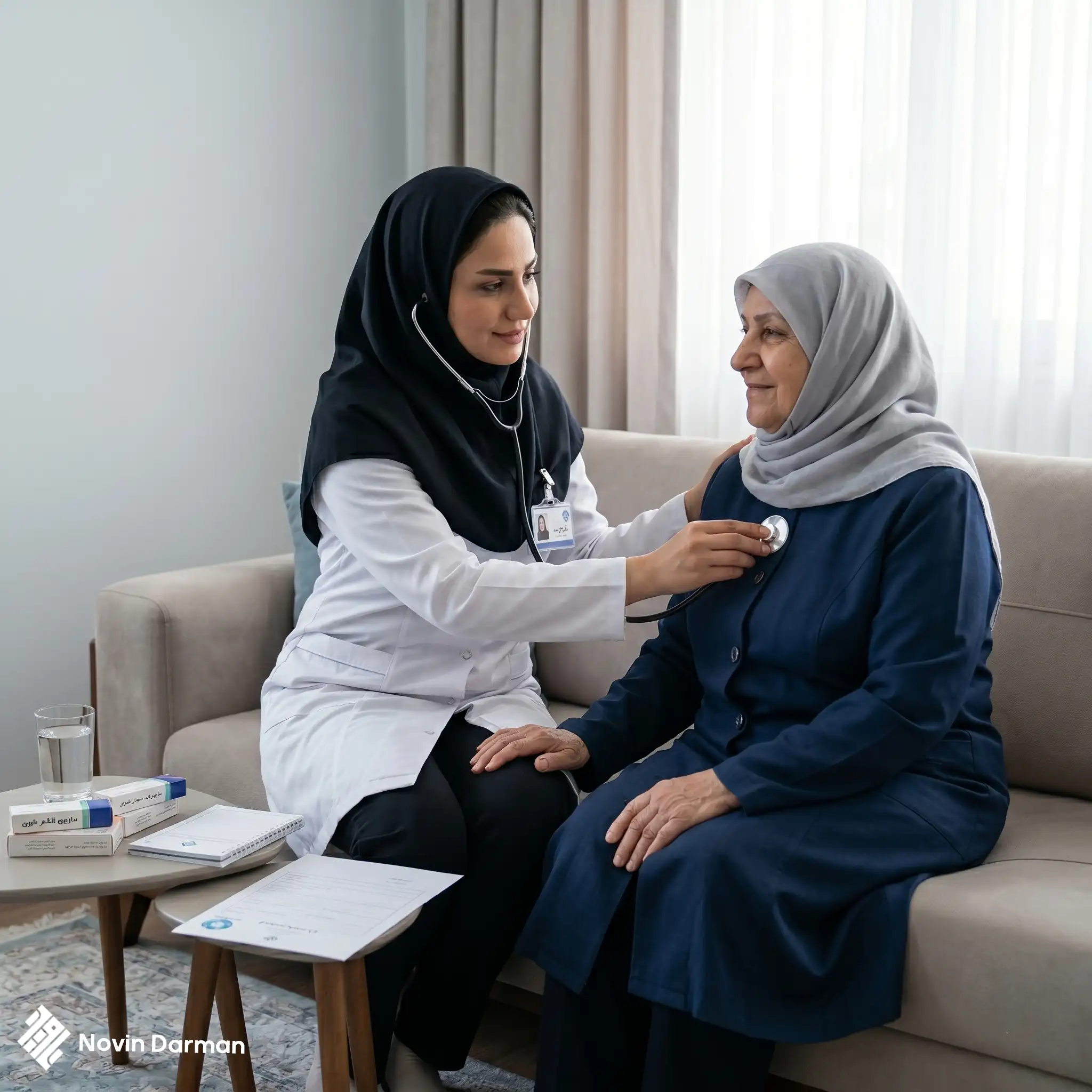بهترین مرکز ویزیت پزشک در منزل اصفهان