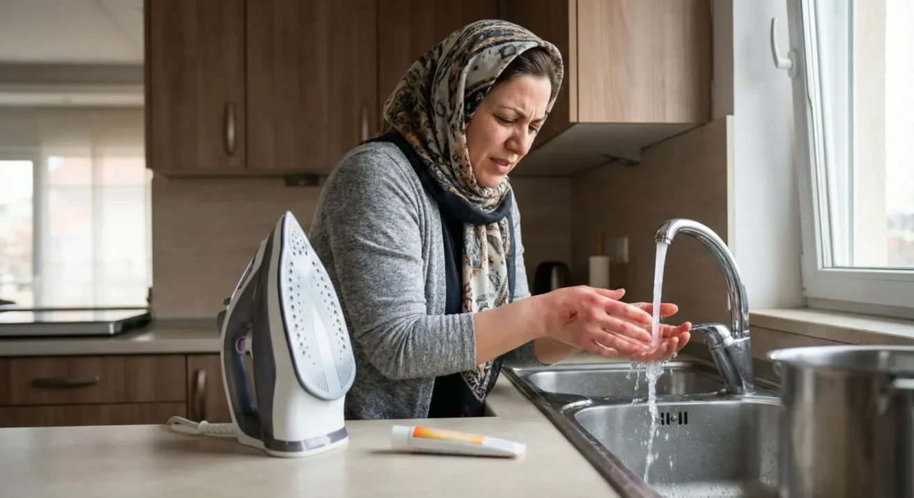 حوادث سوختگی در منزل در اصفهان