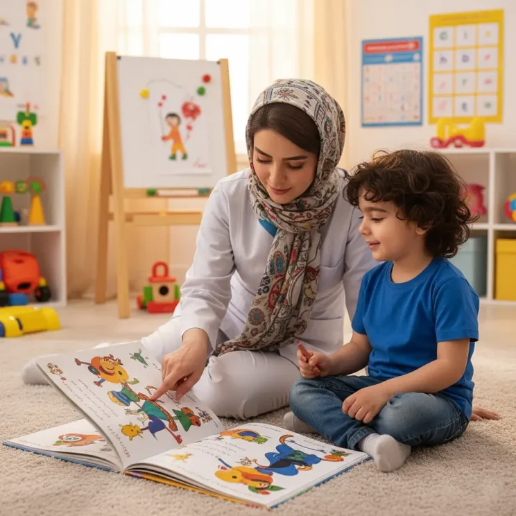 تصویر خدمات پرستاری از کودک در منزل در اصفهان نوین درمان
